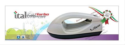 Ital Vapor Turbo Light Weight Travel Steam Iron - Dual Voltage N2