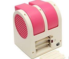 Alytimes Desktop Dual Bladeless Portable Adjustable Angles Scented Air Conditioning Air Cooler USB Electric Mini... N5