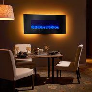 Simplifire 58'' Modern Linear Wall Mount Electric Fireplace N7
