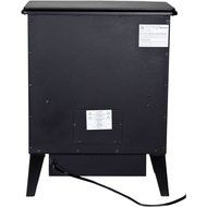 Warm House RSF-10324 Bern Retro-Style Floor Standing Electric Fireplace