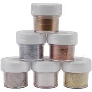 Petal Crafts Luster Dust Set (6 Pack), Metallic