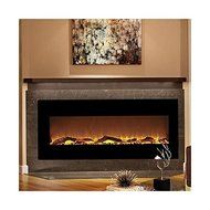 PRO Houston Wall Mount Electric Fireplace by Moda Flame N4