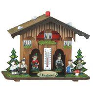 German Black Forest weather house Musikstadl TU 841