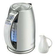 Cuisinart PerfectTemp Cordless Electric Kettle, Brushed Stainless Steel (CPK-17) with Copco Simplify 1 Quart Carafe... N3