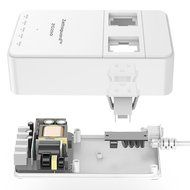 Zettaguard Mini 2-Outlet Travel Power Strip / Surge Protector with USB Charger / USB Charging Station (5-Port... N3