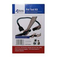 Pet Groom Vacuum Attachment Tool Kit W/ Hose Brush Flea Comb Fits Dyson &amp; More