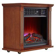 Haier 5,100 Btu Infrared Electric Fireplace Heater N6