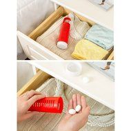 Egoelife Clothes Closet Air Purifier Desiccant Moth Balls Odor Removal Moisture Elimination Box (Red) N2