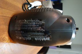 Intertek 1500 Watt Ceramic Electric Portable Heater (Black) N2