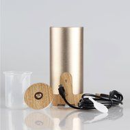 GerTong Car Charger Essential Oil Diffuser, 50ml Mini Ultrasonic Aroma Cool Mist Humidifier with USB Calbe and... N44