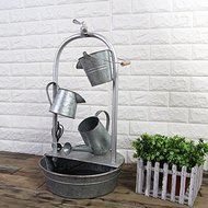 FEI&amp;S Iron Flowing Water decorated humidifier plug-electric taps creative home crafts Ornaments N4