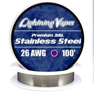 LV Stainless Steel 316L Wire 26 AWG - 100'