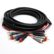 BlueRigger 5-RCA Component Video and Audio Cable (12 Feet)