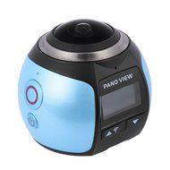 Andoer 360 Degree Wifi 2448P 30FPS 16M Fisheye Film Source Panorama Camera for Virtual Glasses VR Action Sports... N5