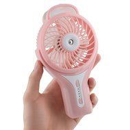 D-FantiX Portable Handheld Misting Fan Personal Cool Mist Humidifier Rechargeable Mini Fan Battery Operated/USB... N24