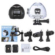 Andoer 360 Degree Wifi 2448P 30FPS 16M Fisheye Film Source Panorama Camera for Virtual Glasses VR Action Sports... N6