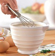 Mixing Bowl &amp; Whisk Set with 4 Recipe Cards N2