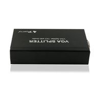 Portta PET0102V 2 Port 1x2 VGA Splitter with 3.5mm Stereo Audio support Bandwidth 500MHz 1080p