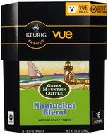 Green Mountain Coffee Nantucket Blend, Vue Cups for Keurig Vue Brewers 32 Count N3