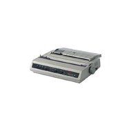 Oki MICROLINE 186 Parallel Dot Matrix Printer 9-pin - 375 cps Mono - 240 x 216 dpi - Parallel USB - 120V - ESC...