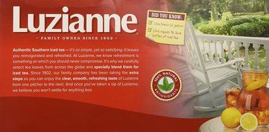 Luzianne Specially Blended Iced Tea, 48 ct