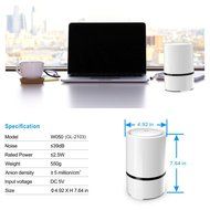 WSTA Desktop Air Purifier, Air Ionizer ,Portable Air Purifier, True HEPA Air Cleaner Remove Cigarette Smoke,Dust... N6