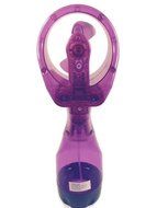 New Absolutely Cool Pink Portable Misting Fan Handheld Battery Operated &hellip; N7