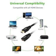 HDMI Extension Male to Female Cable,VCE High Speed HDMI Cable with Ethernet to Extend Short Cable,Supports 3D...