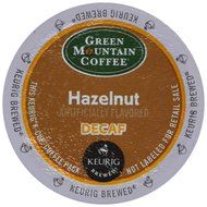 Green Mountain Coffee Hazelnut Decaf K-Cups for Keurig Brewers - 18 K-Cups N5