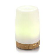 Qkfly Ultrasonic Essential Oil Diffuser with 7 Color Lamp 100ml Aroma Diffuser Auto Shutoff System for Office... N3
