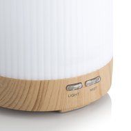 Qkfly Ultrasonic Essential Oil Diffuser with 7 Color Lamp 100ml Aroma Diffuser Auto Shutoff System for Office... N4