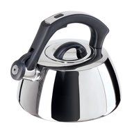 Oggi Bordeaux Stainless Steel Whistling Tea Kettle