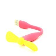 Travel Mini USB Fan For Computer Charging Treasure Pink N4