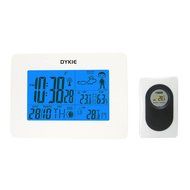 DYKIE RS8725EH2B Wireless Weather forecast Station with Thermometer, hygrometer and Digital Clock, Remote Sensor... N5