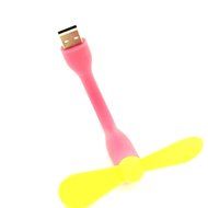 Travel Mini USB Fan For Computer Charging Treasure Pink N5