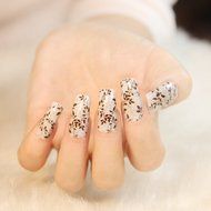 EVTECH(TM) 4 Pcs Rose Peony Carnation Flower Patterns Nail Polish Strips 12 double-ended Nail Decals Strips Nail... N23