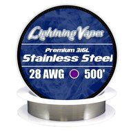 LV Stainless Steel 316L Wire 28 AWG - 500'