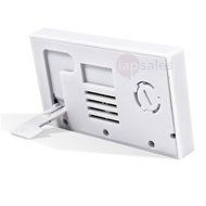 Easy to Read: Indoor Digital Thermometer and Humidity Meter. Large Digital Display Works in Celsius &amp; Fahrenheit... N6