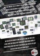 Easy to Read: Indoor Digital Thermometer and Humidity Meter. Large Digital Display Works in Celsius &amp; Fahrenheit... N7