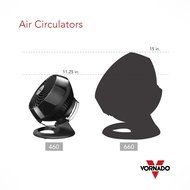 Vornado Black Plastic 3-speed High Velocity Fan | Tilt Head to Angle Fan in Several Directions N6