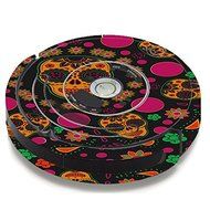 Skin Decal Vinyl Wrap For IRobot Roomba 650 655 Vacuum / Dia De Los Skulls