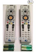 RC65RX 2 Pack NEW DirecTV Remote RC65RX HD/DVR HR24 HR34 H24 H25 RF/IR + 2AA BATTERIES