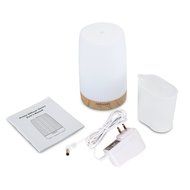 Qkfly Ultrasonic Essential Oil Diffuser with 7 Color Lamp 100ml Aroma Diffuser Auto Shutoff System for Office... N6