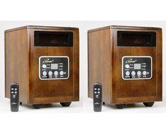 (2) iLiving ILG-918 1500W Space Heaters