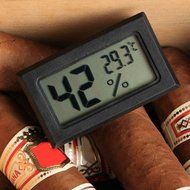 Youzee Mini Digital LCD Indoor Temperature Humidity Meter Thermometer Hygrometer N8