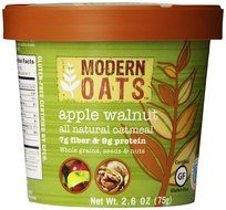 Modern Oats Apple Walnut Oatmeal, 2.6 Ounce (Pack of 12) N49