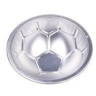 inkint Novelty Bakeware Soccer Ball Shape Aluminum Alloy Baking Molds Fondant Cake Baking Pan Cake Decorating...
