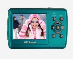 Polaroid CAA-800QC 8 MP Digital Camera CMOS Sensor with 3x Optical Zoom, Turquoise (Factory Refurbished)