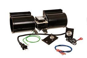 GFK-160A Fan Kit With Rheostat Control and Temperature Disk, Fireplace Blower Fan Kit