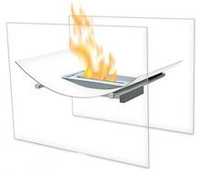 25.6 in. Sienna Free Standing Bio Ethanol Fireplace N2